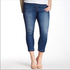 KUT Ankle Straight Leg Medium Wash 10 EUC